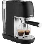 Makinë kafeje për Espresso Sencor SES 4700BK, e Zezë / argjendi