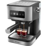 Makinë kafeje – Espresso, Sencor SES 4020SS, e Zezë / argjendi