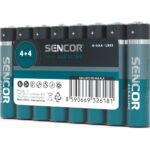 Bateri Sencor SBA LR03 8S AAA Alk, 8 copë